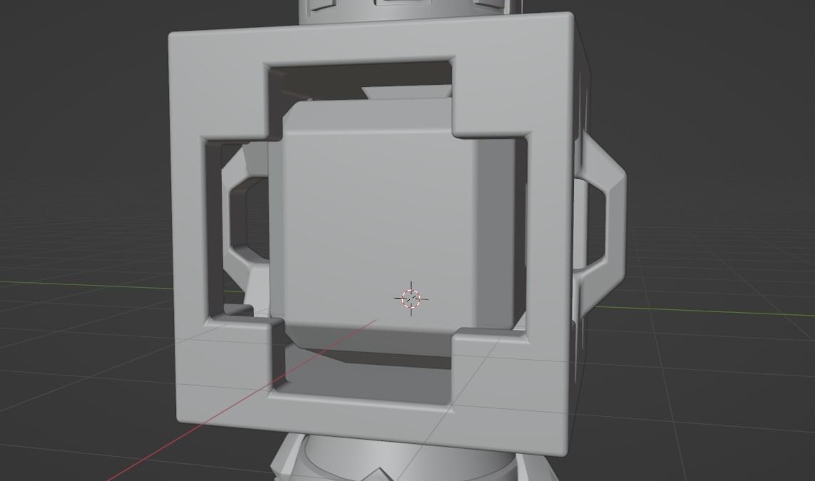 Gnosis of Zhongli Genshin Impact -- Geo Gnosis -- 3D Print Ready 3D print model_12