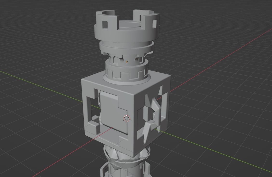 Gnosis of Zhongli Genshin Impact -- Geo Gnosis -- 3D Print Ready 3D print model_18