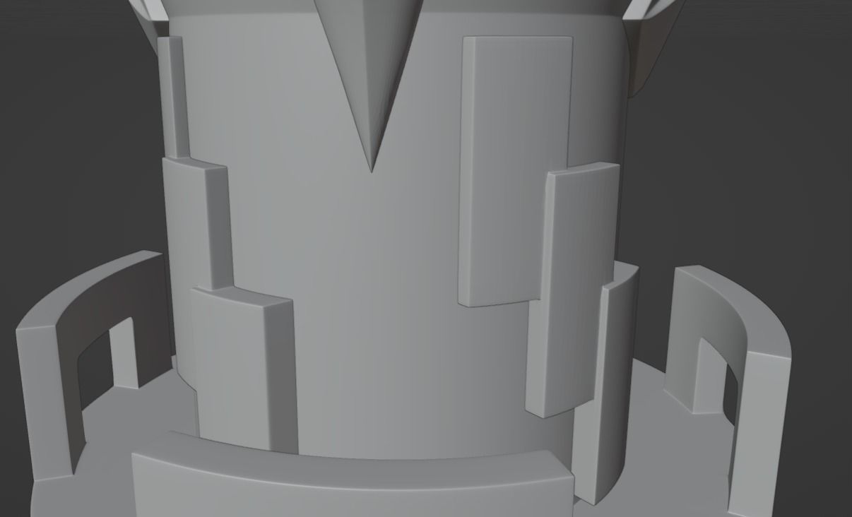 Gnosis of Zhongli Genshin Impact -- Geo Gnosis -- 3D Print Ready 3D print model_15