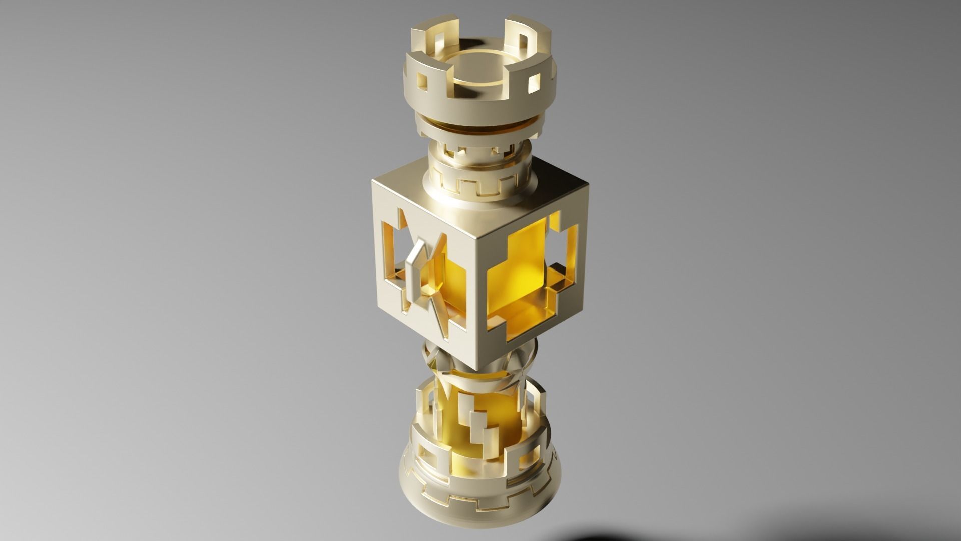 Gnosis of Zhongli Genshin Impact -- Geo Gnosis -- 3D Print Ready 3D print model_2