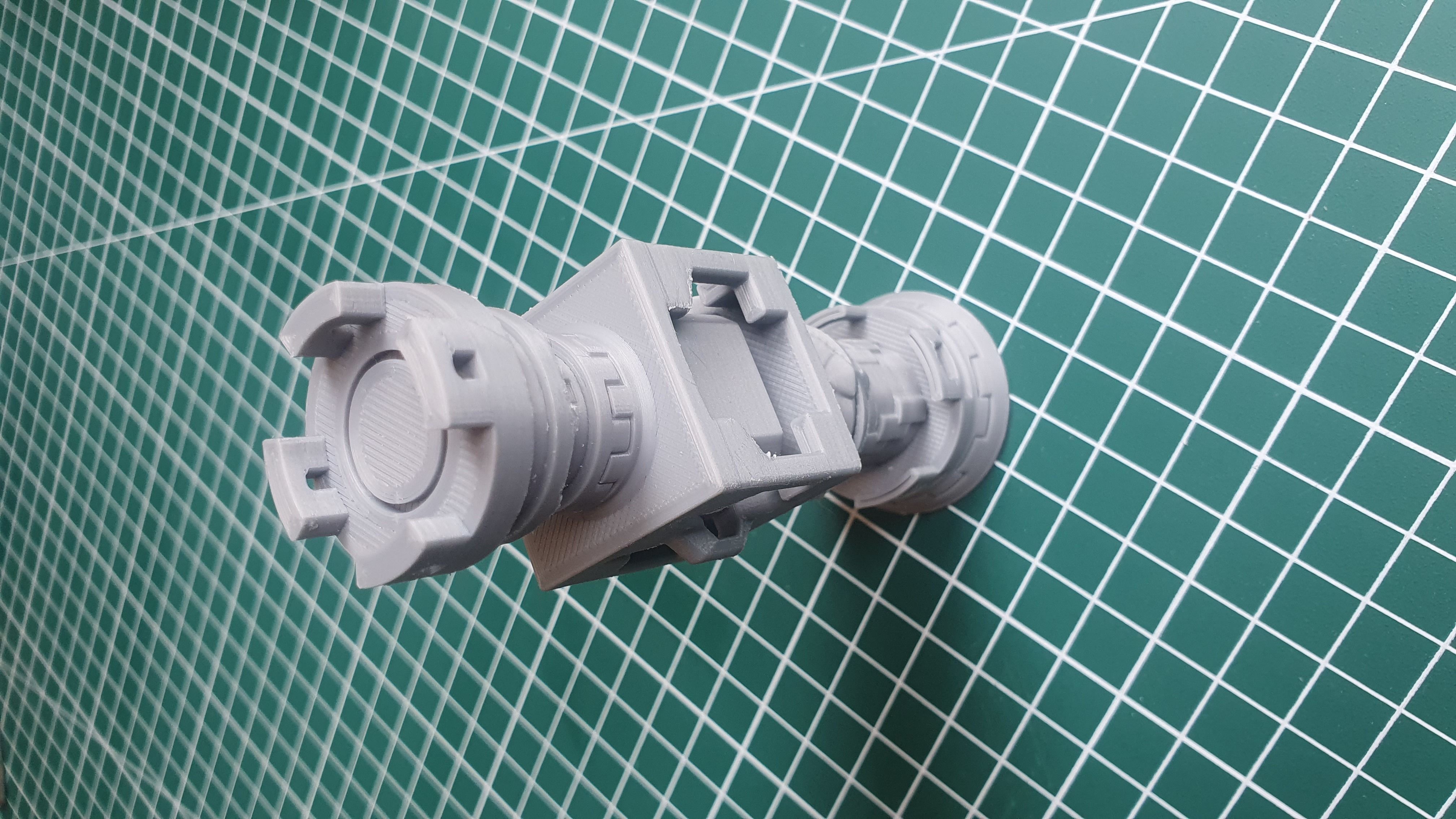 Gnosis of Zhongli Genshin Impact -- Geo Gnosis -- 3D Print Ready 3D print model_5