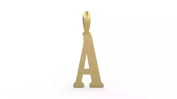 Initial Letters Pendant Gloucester A