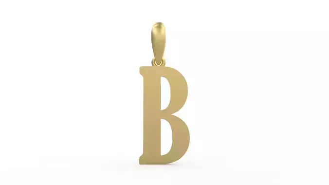 Initial Letters Pendant Gloucester B