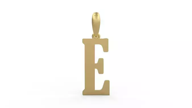 Initial Letters Pendant Gloucester E