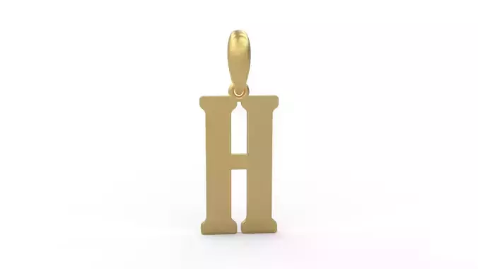 Initial Letters Pendant Gloucester H