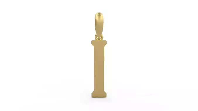 Initial Letters Pendant Gloucester I