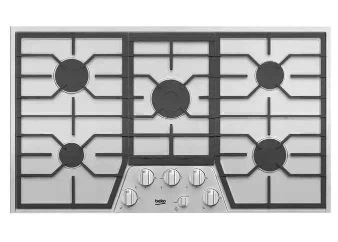 beko cooktop  Low-poly 3D model
