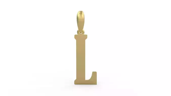 Initial Letters Pendant Gloucester L
