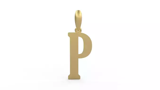 Initial Letters Pendant Gloucester P