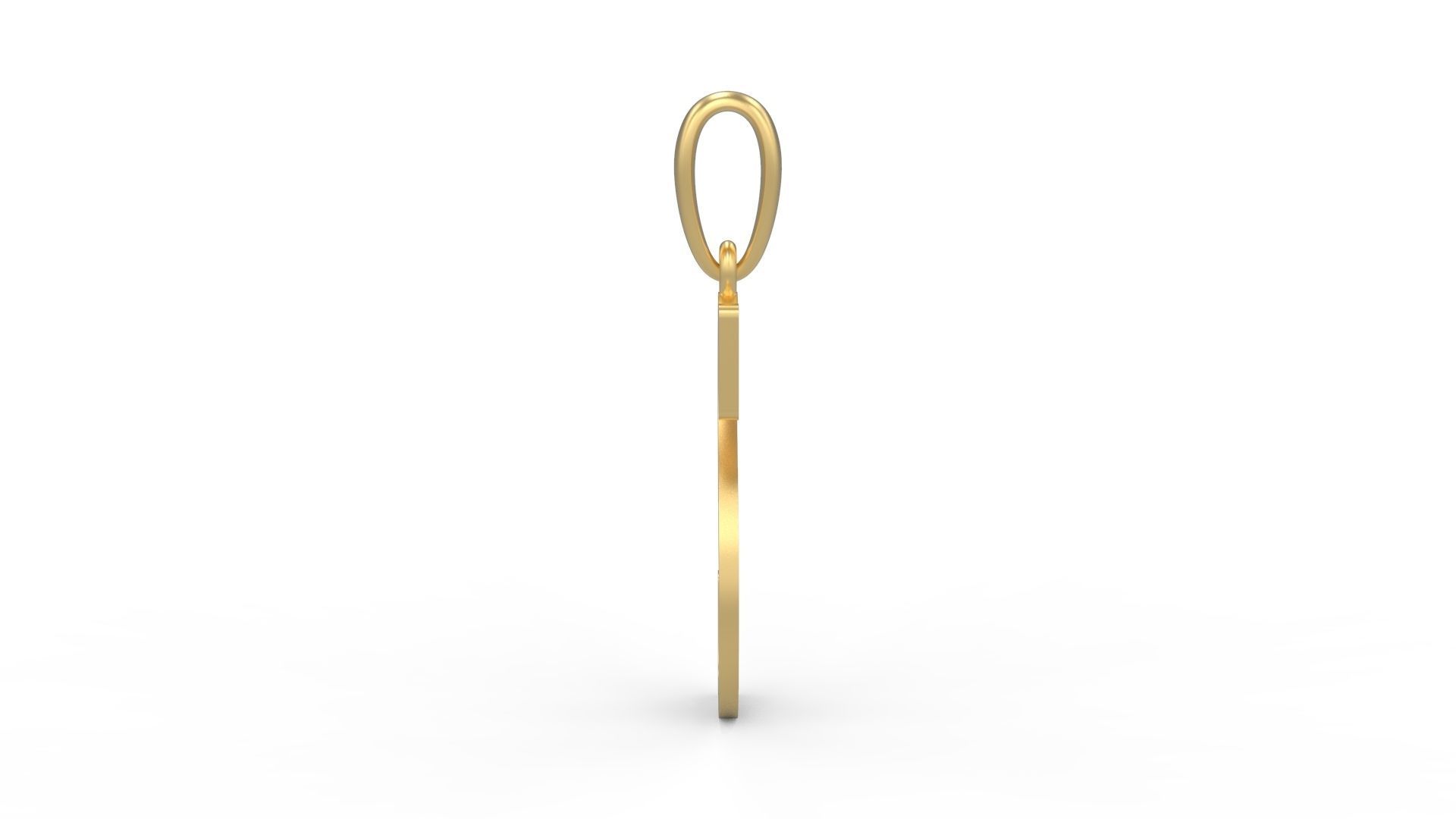 Initial Letters Pendant Gloucester S 3D print model_2