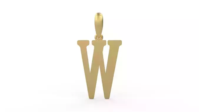 Initial Letters Pendant Gloucester W