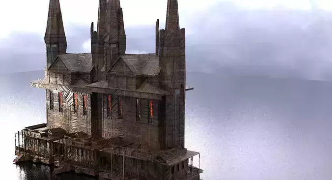 Spooky Mansion houses