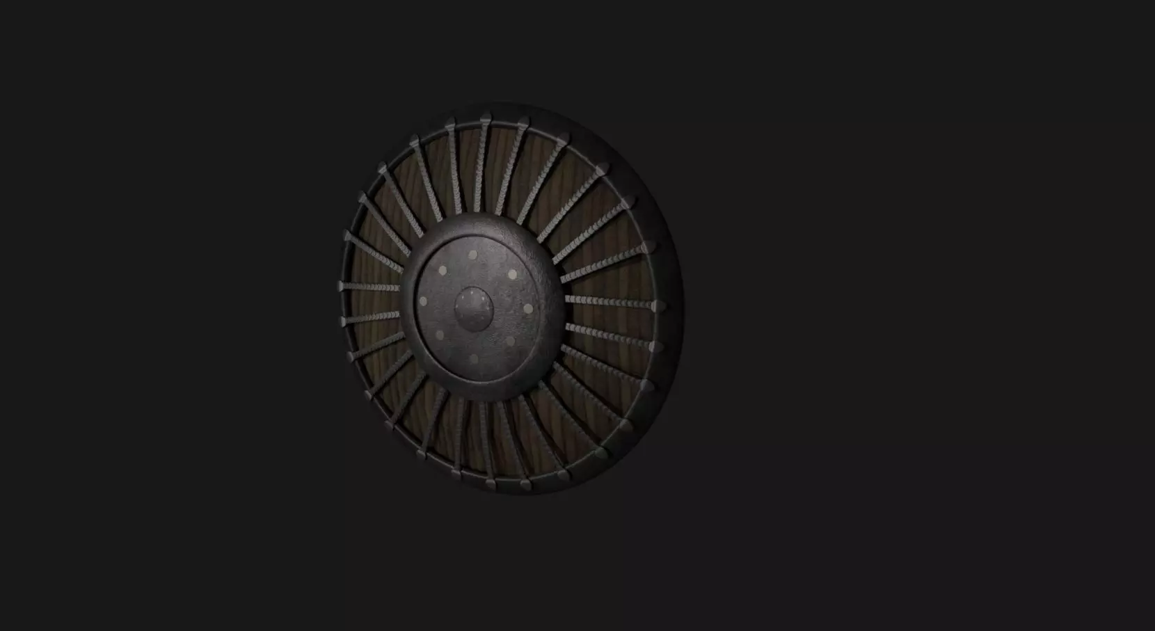 Shield Model 3D model_0
