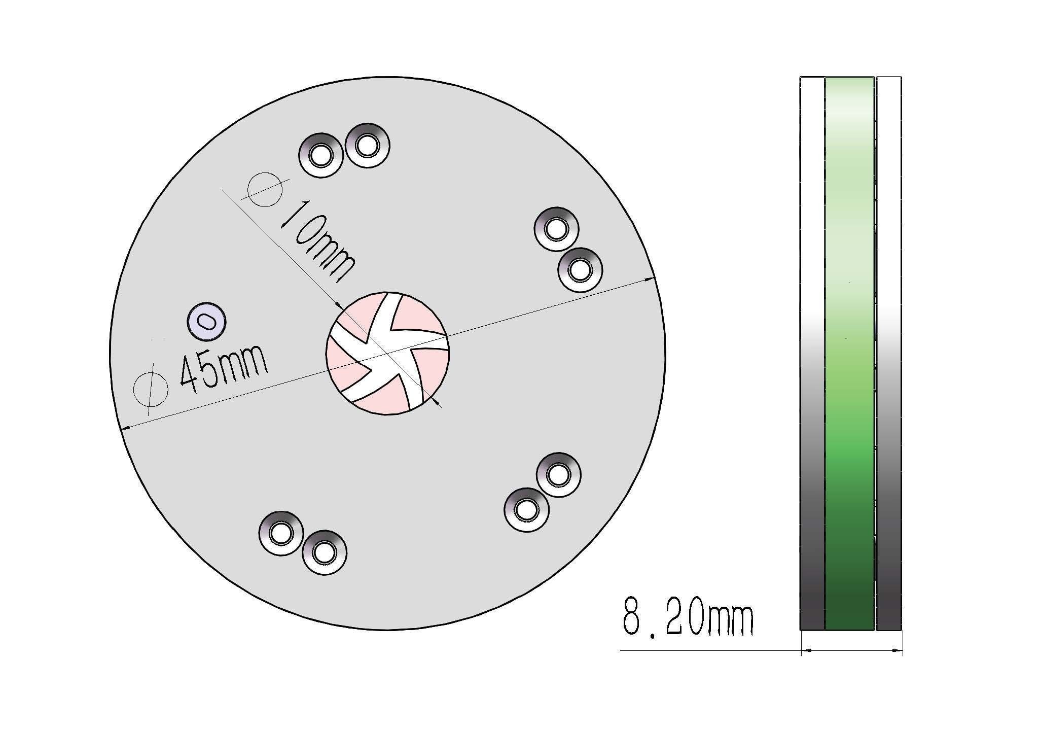 3D Printable Mechanical Iris-3DP5BLROD10A Free 3D print model_10