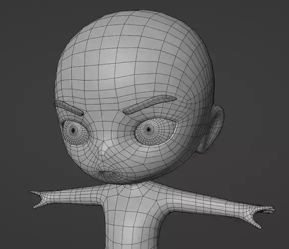 Chibi 3d - base model