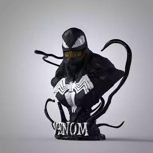 VENOM BUST 3D print model