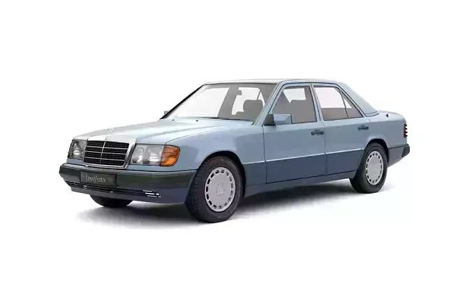 Mercedes-Benz 230E w124 3D model