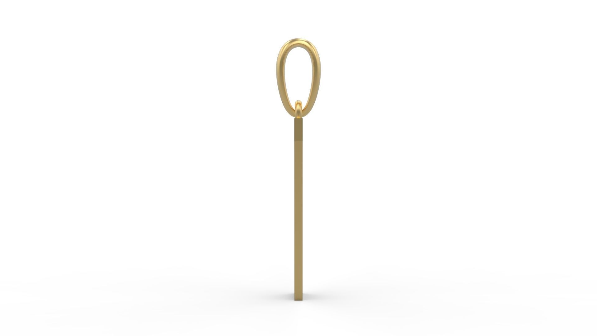 Initial Letters Pendant Gravtrac V 3D print model_2