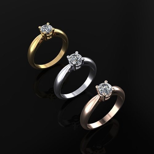 Women Ring Tiffany and Co 3D print model