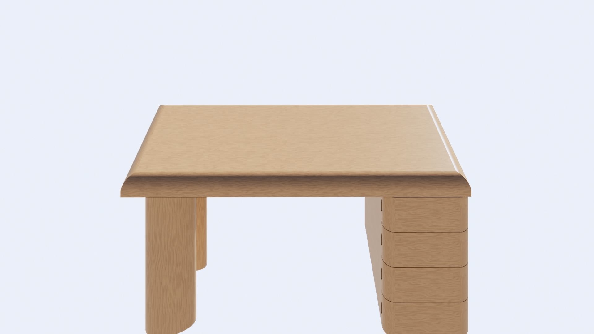 Column Desk - Elite - Kara Mann 3D model_3