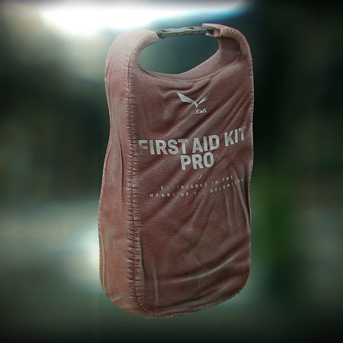 Medical Kit Salewa  Low-poly 3D model