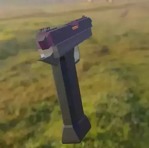 Pistol Custom  Free 3D model