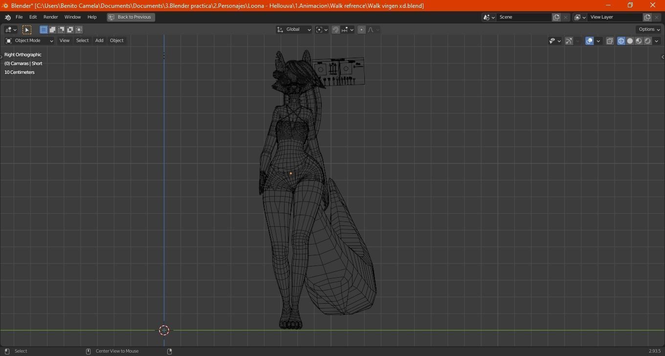 Loona Helluvaboss Sexy model Rig Ready for animation expression 3D model_4
