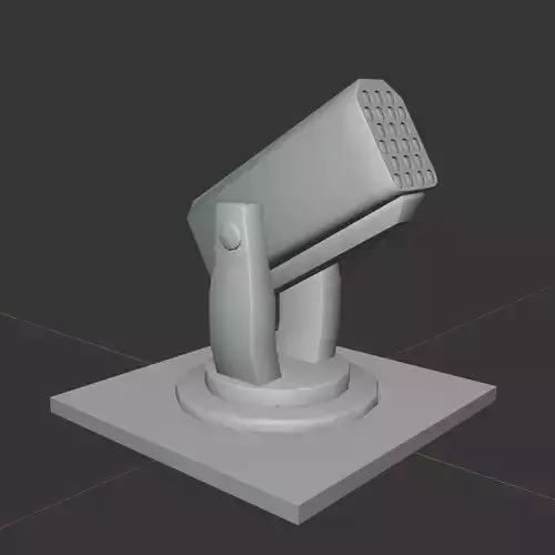 Turret microphone