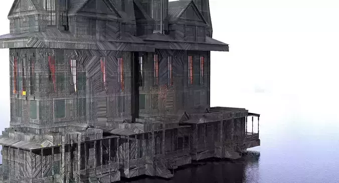 Grey Highwayman house 3D model