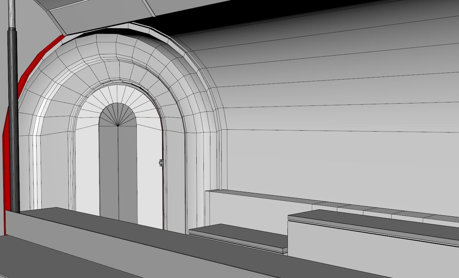 Camper Food Cart 3D model_19