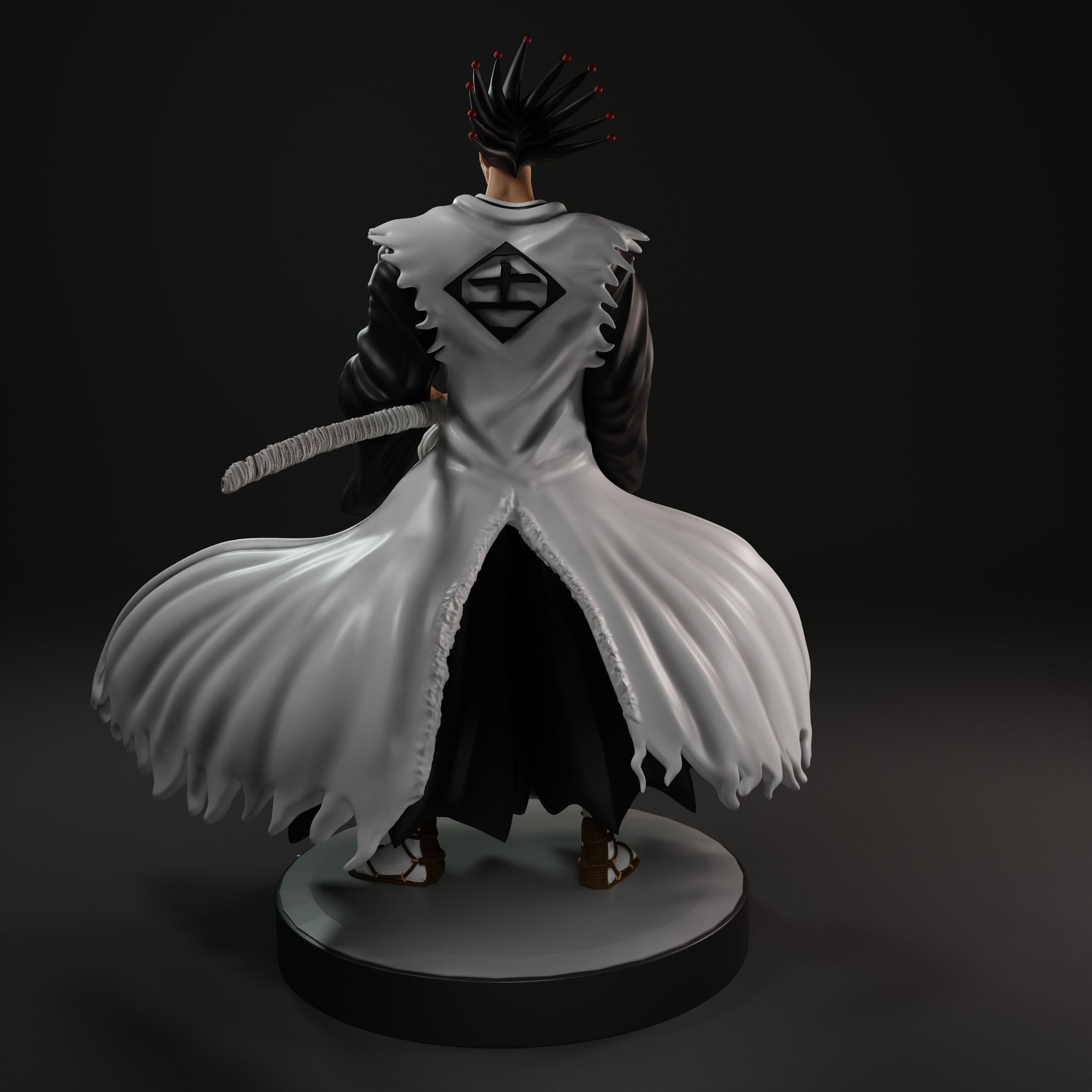 Zaraki Kenpachi Bleach 3D print model_2