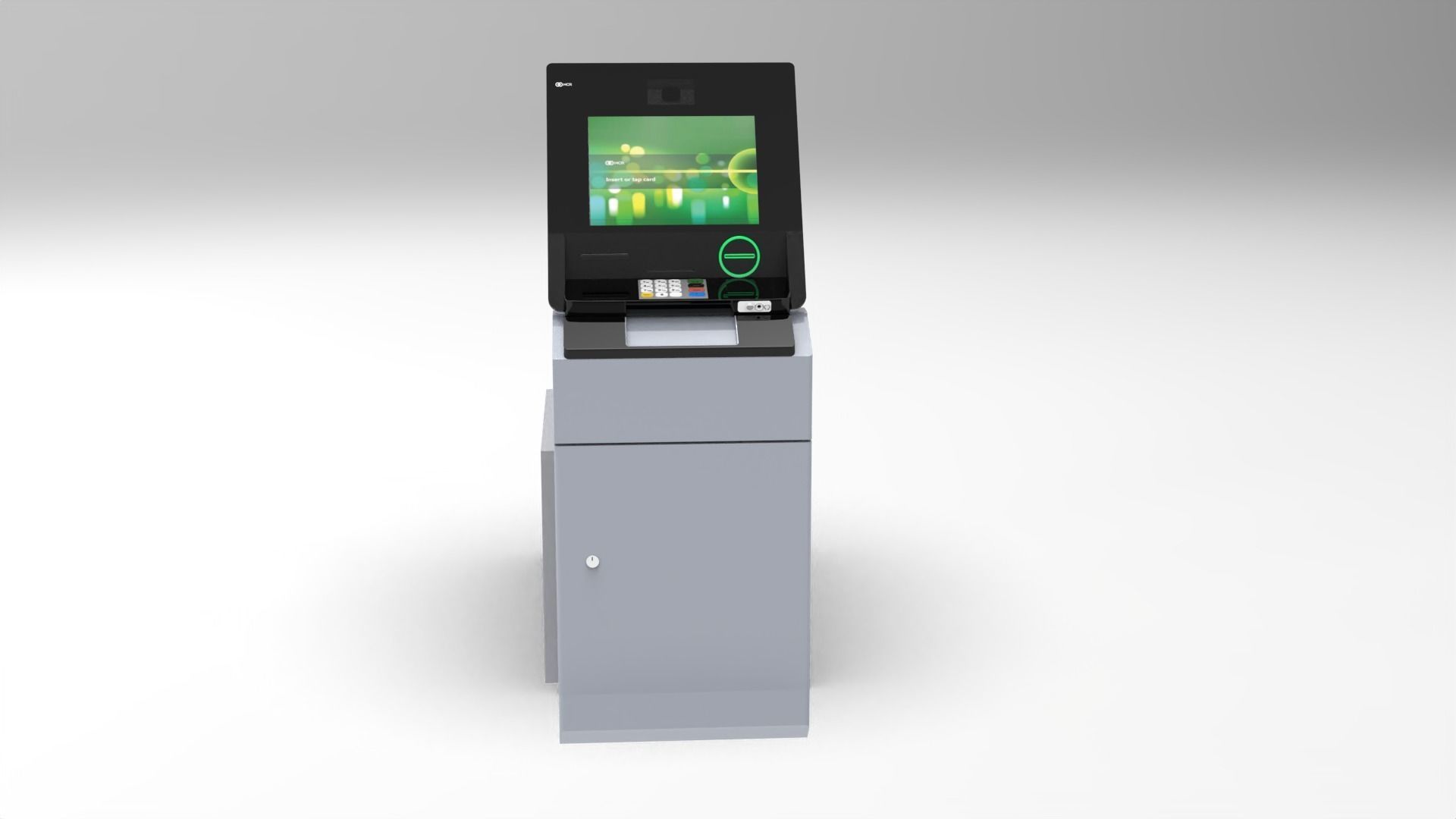  NCR SelfServ 83 atm s83 Cash Recycling Automated Teller Machine 3D model_1