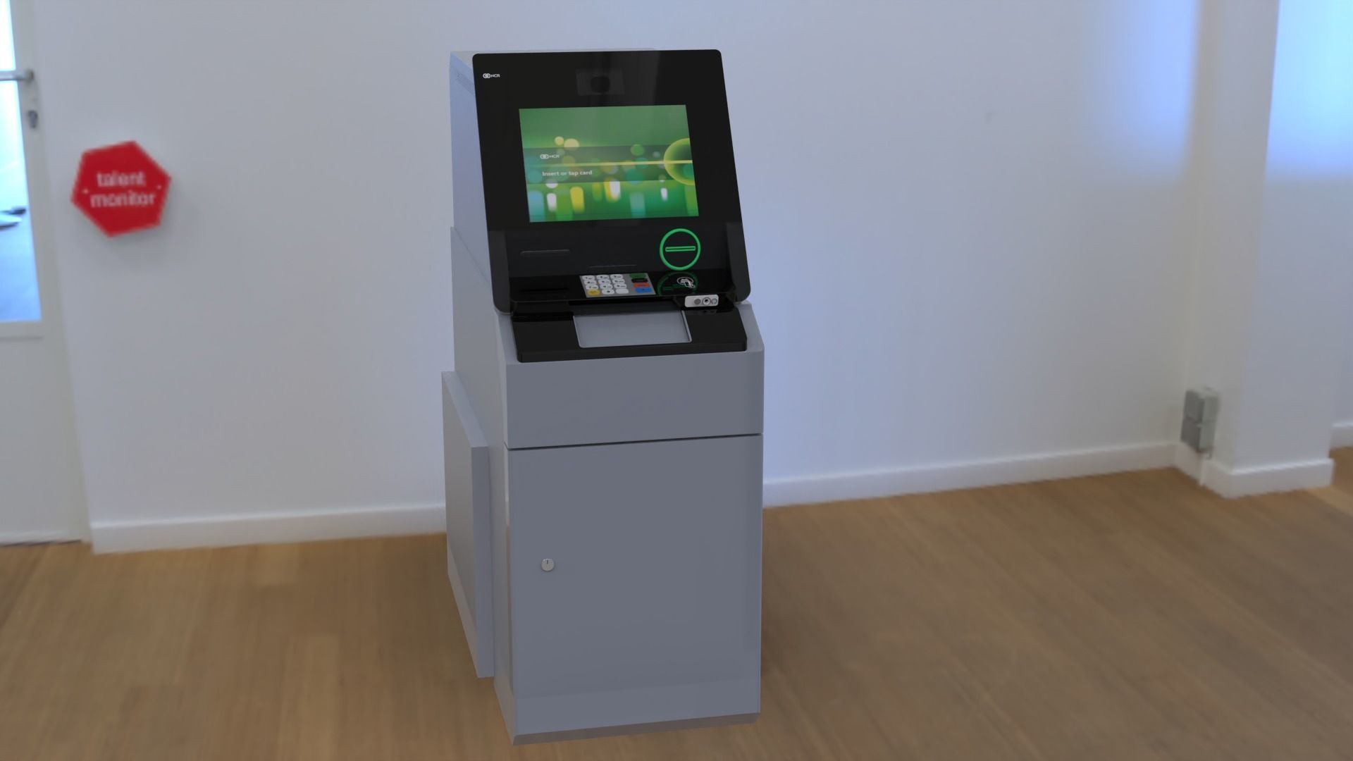  NCR SelfServ 83 atm s83 Cash Recycling Automated Teller Machine 3D model_4