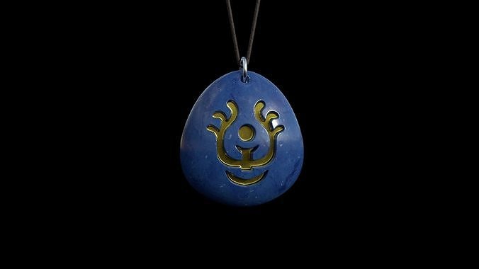 Laputa Pendant - 3D Print Ready 3D print model