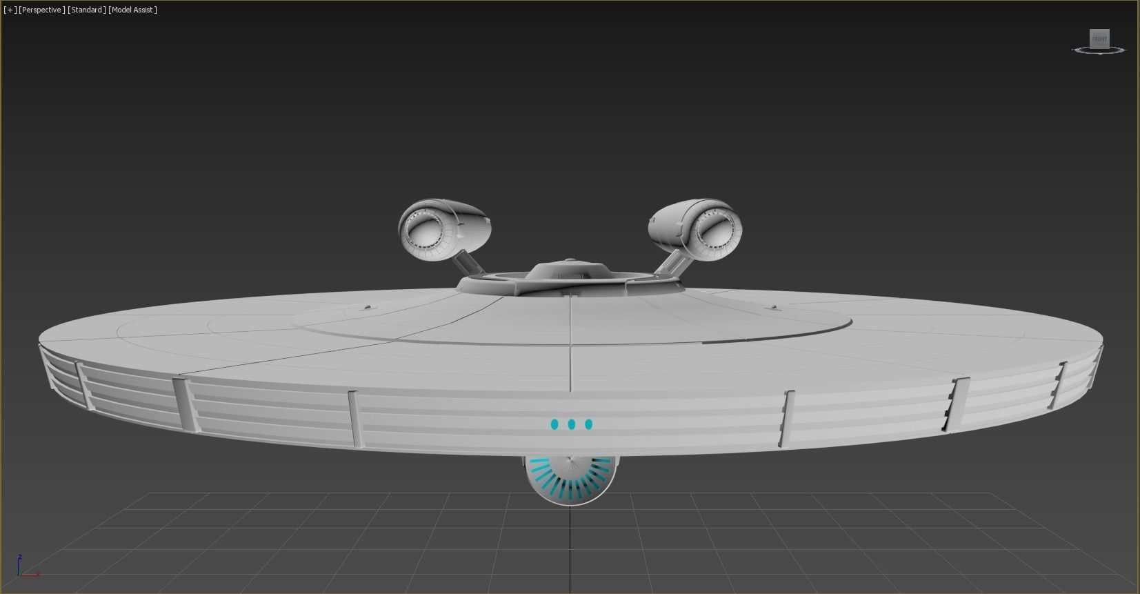 Star Trek Kelvinprise 3D Model 3D model_4