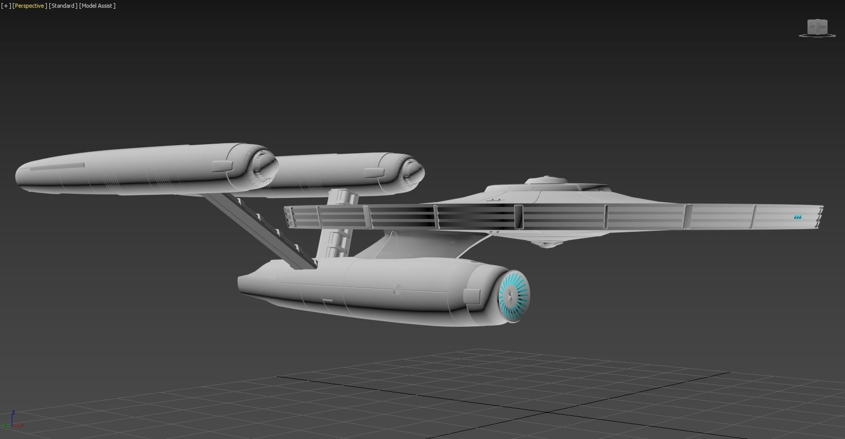 Star Trek Kelvinprise 3D Model 3D model_9