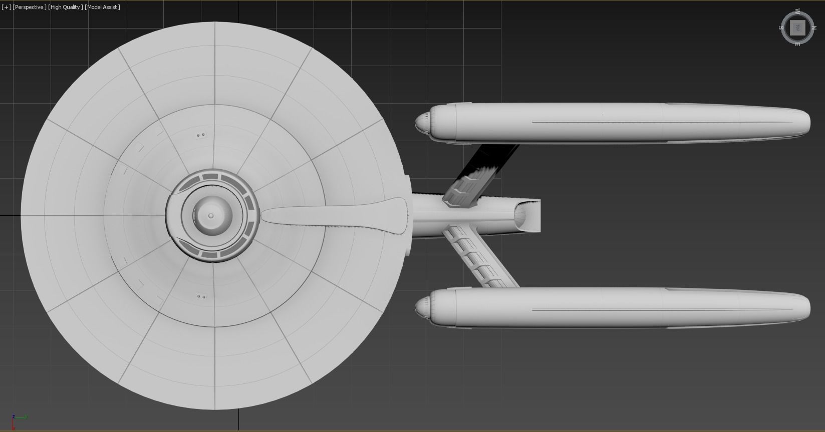 Star Trek Kelvinprise 3D Model 3D model_7