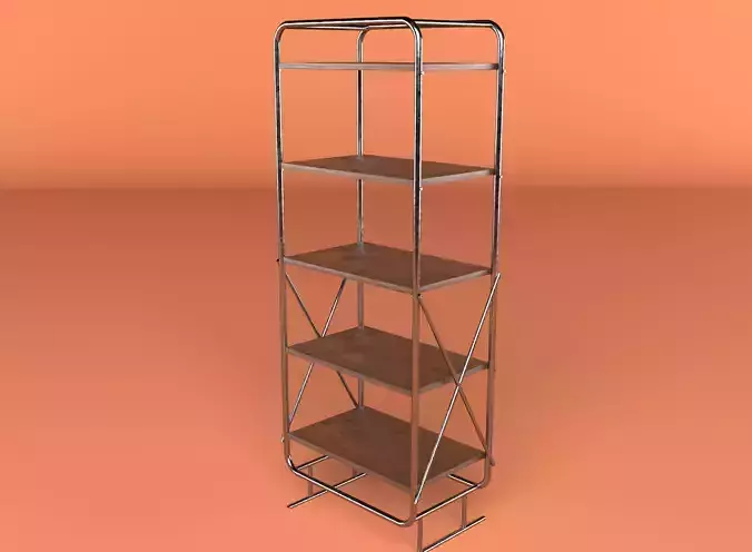 Industrial Style Bookshelf