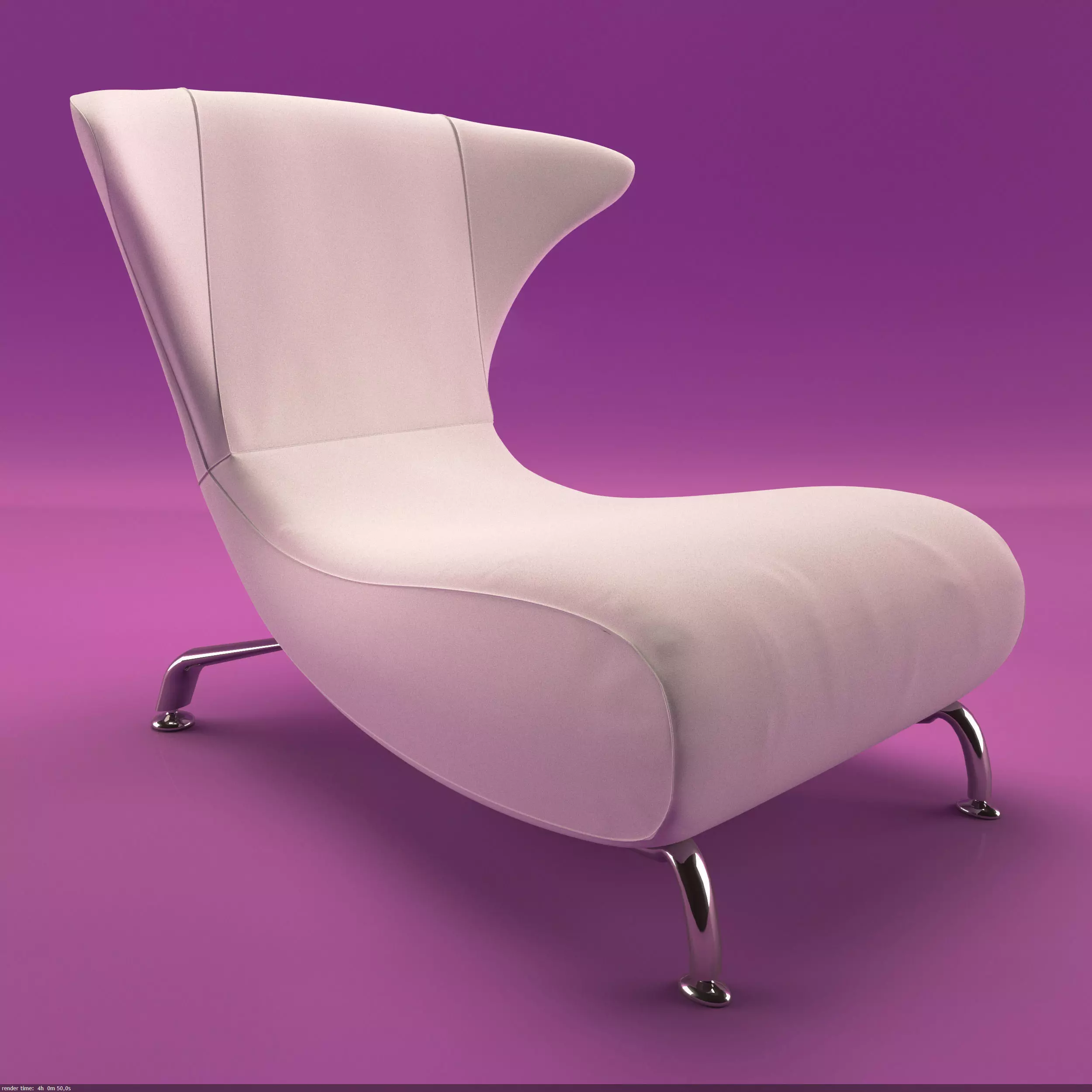 Armchair Giovannetti 3D model_0