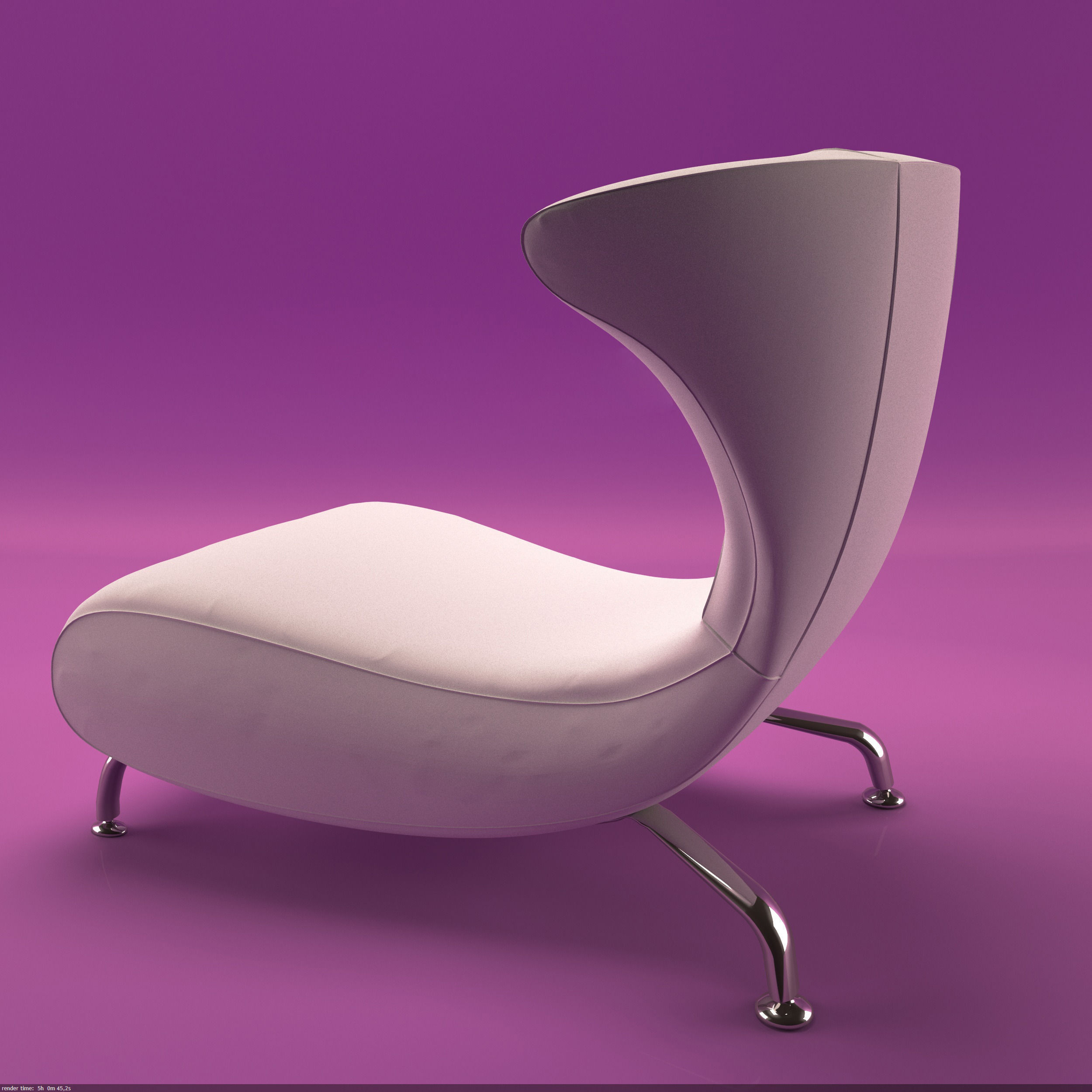 Armchair Giovannetti 3D model_5