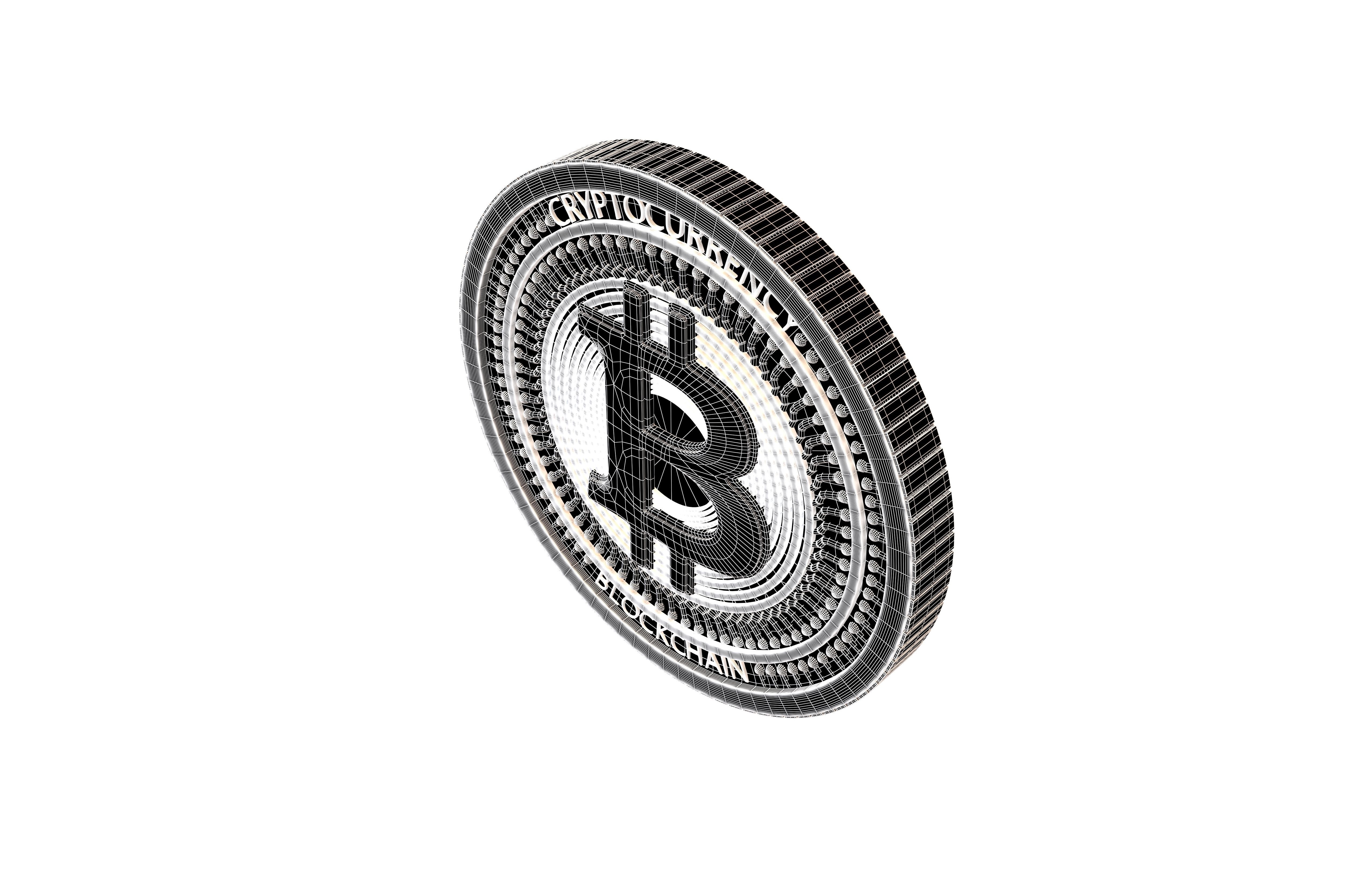 Bitcoin v5 001 3D model_9