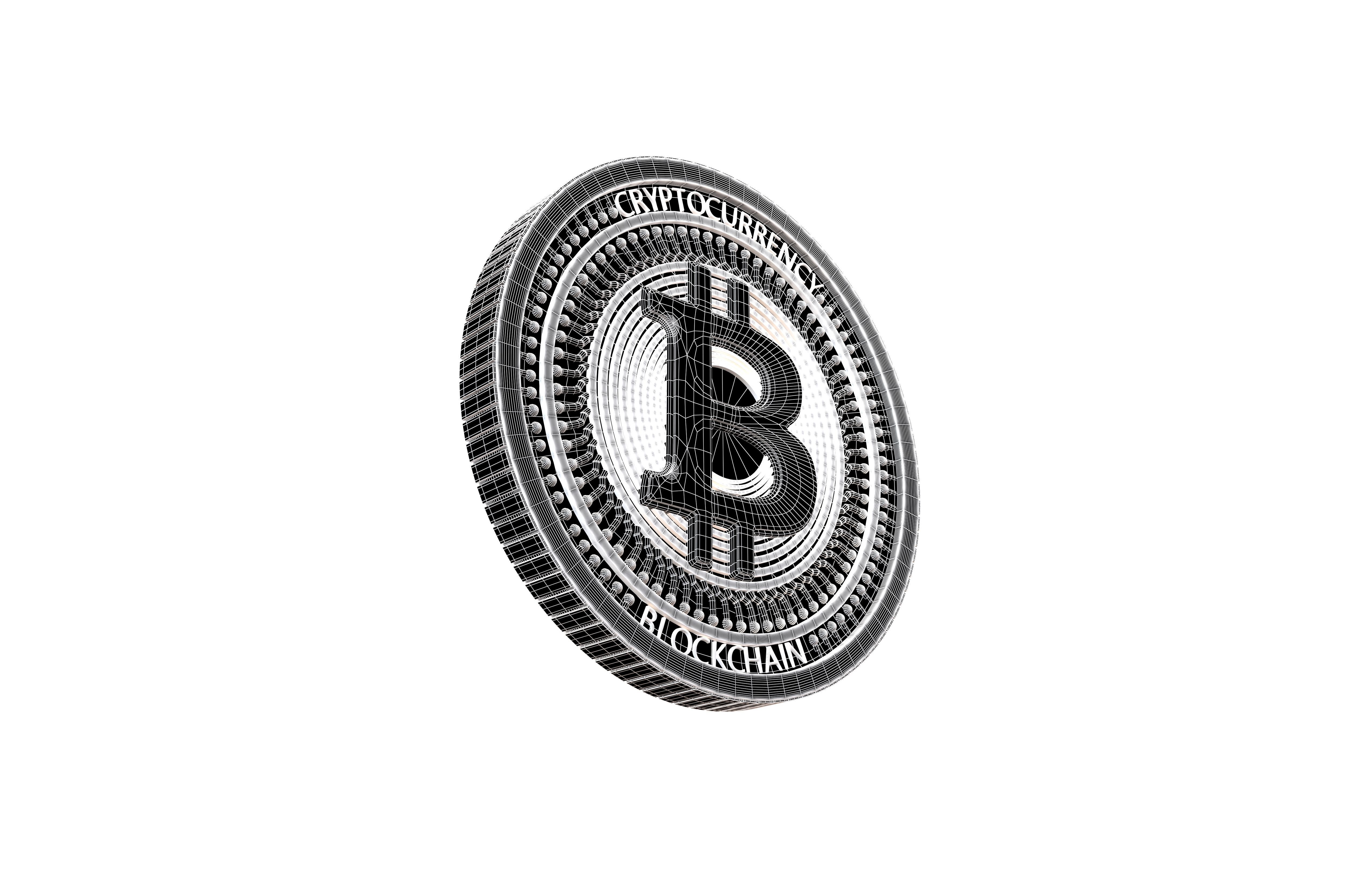 Bitcoin v5 001 3D model_10