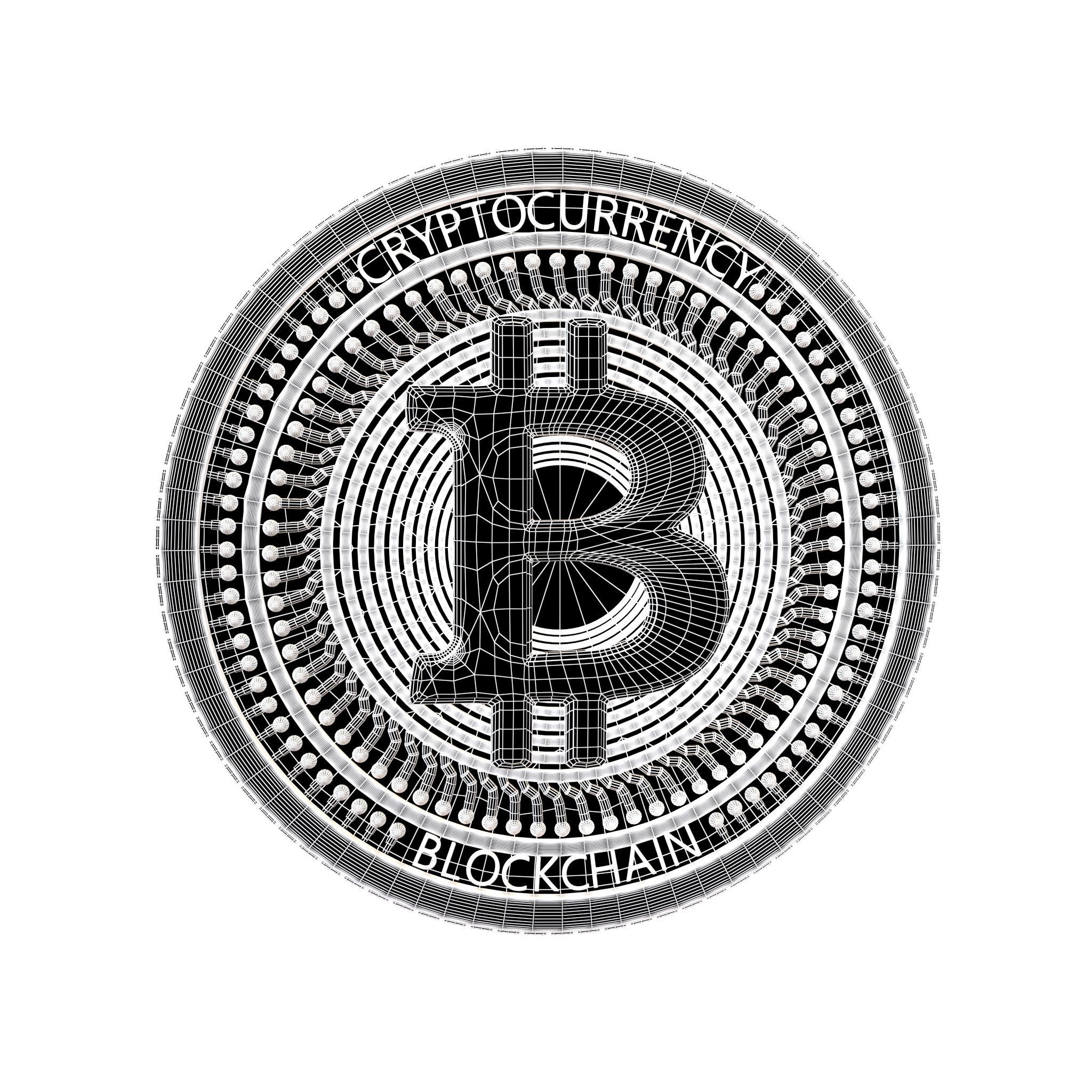 Bitcoin v5 001 3D model_8