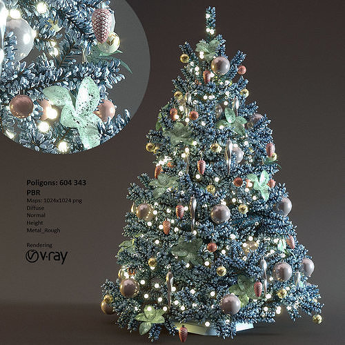 Christmas tree 3D model
