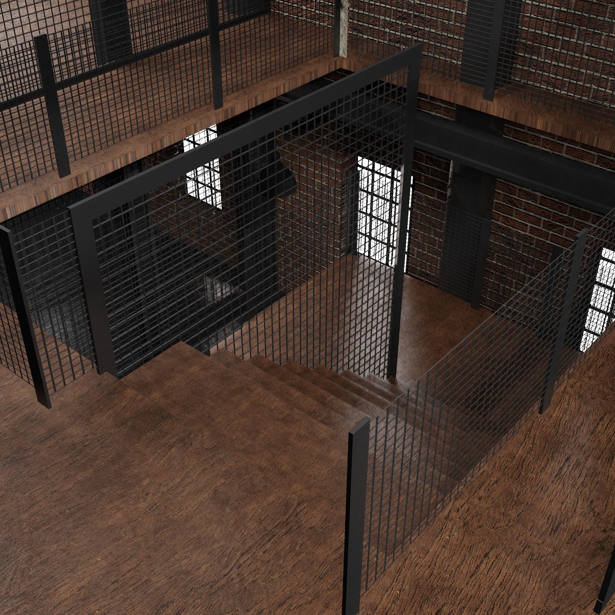 Loft Interior 3D model_9
