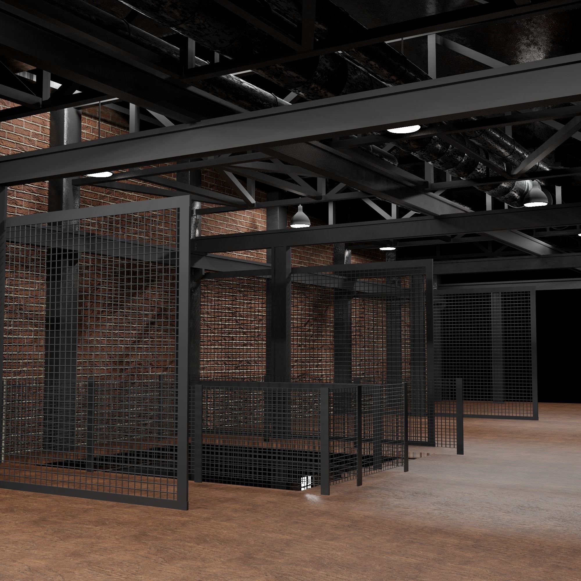 Loft Interior 3D model_8