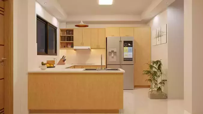 KITCHEN modern design philippines 3D model