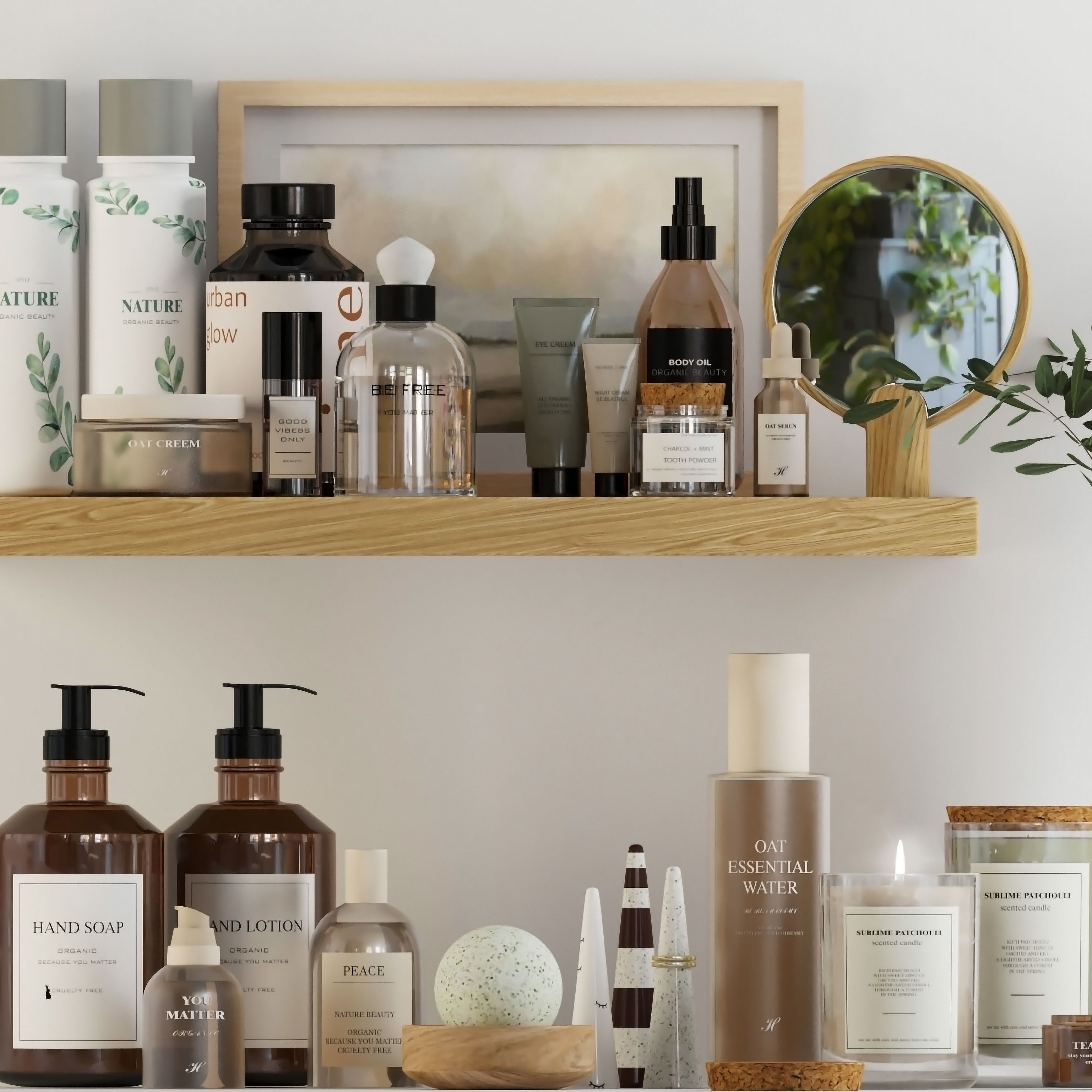 Bathroom accessories 0001 3D model_1