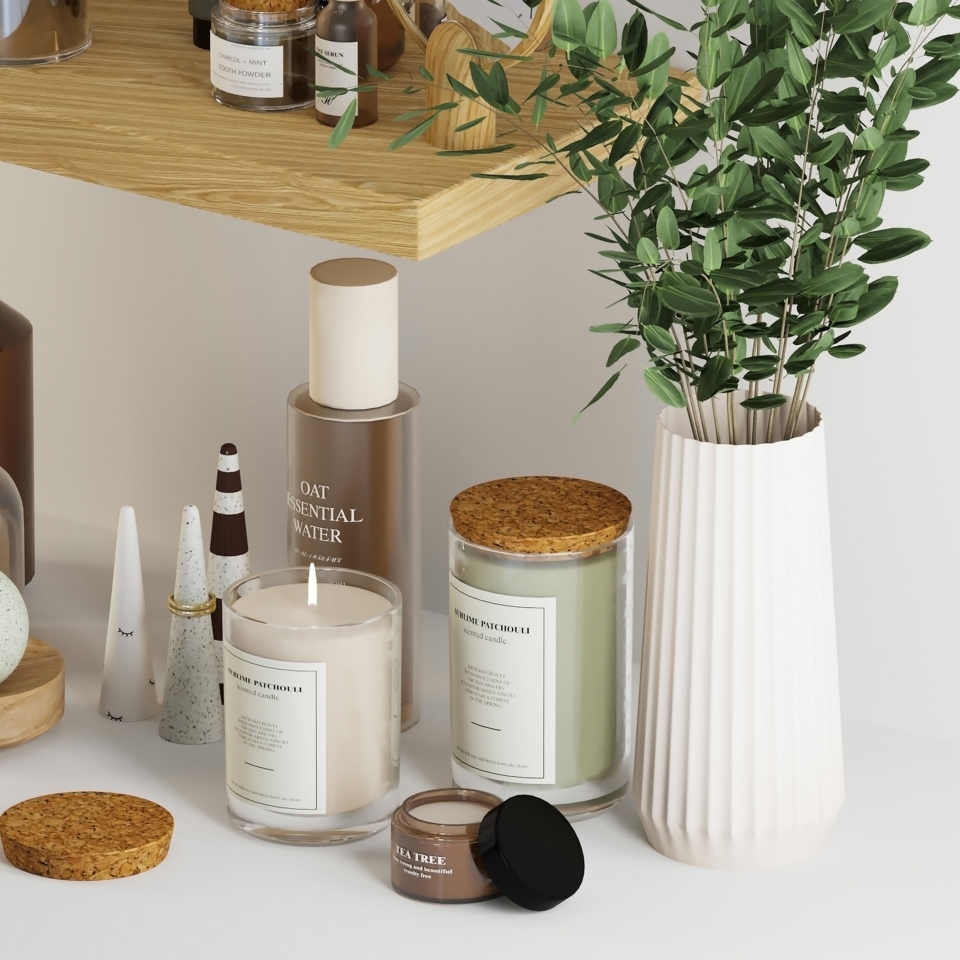 Bathroom accessories 0001 3D model_2