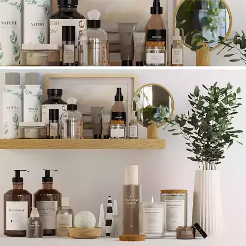 Bathroom accessories 0001 3D model Bathroom accessories 0001 3D model